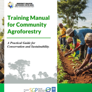 Training Manual for Community Agroforestry