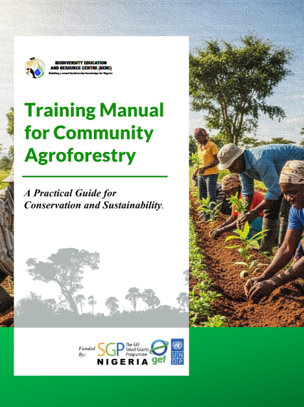 Training Manual for Community Agroforestry